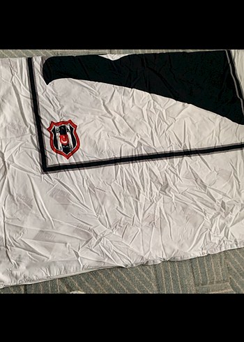 BJK Baskılı Çocuk Battaniyesi Siyah - Görsel 3