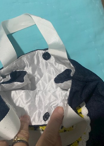 LC Waikiki Nakışlı Sarı Dantelli Kot çocuk