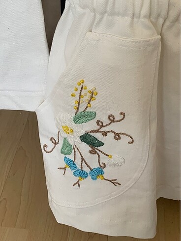 Mevsimlik pamuklu kot likralı ceket - Görsel 4