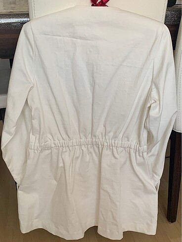 Mevsimlik pamuklu kot likralı ceket - Görsel 3