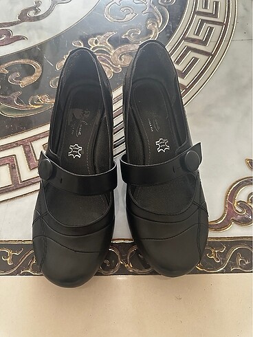 Clarks deri ayakkabı