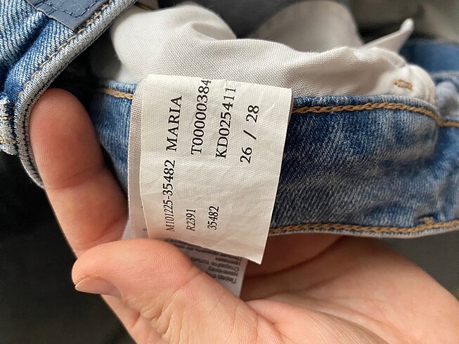 27 Beden Yeni mavi jeans