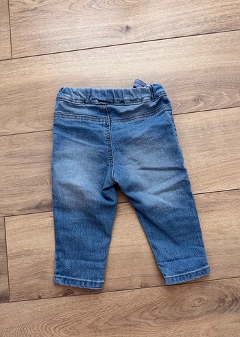 Erkek Çocuk Mavi Elastik Belli Kot Pantolon - Görsel 2