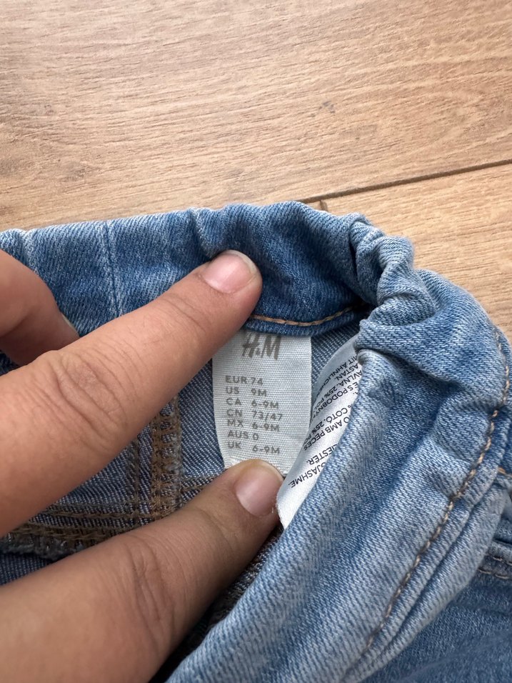 Erkek Çocuk Mavi Elastik Belli Kot Pantolon - Görsel 3