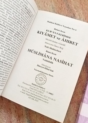 Kıyamet ve Ahiret ile İman Kitapları Hüseyin Hilmi Işık - Görsel 5