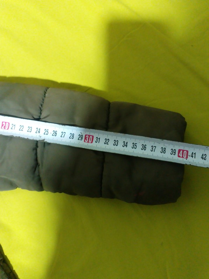 Erkek çocuk Yeşil Kapüşonlu Fermuarlı Kışlık Mont - Görsel 5