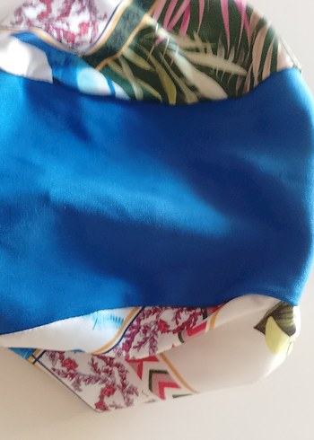 Renkli Desenli Mini Erkek saç bonesi - Görsel 5