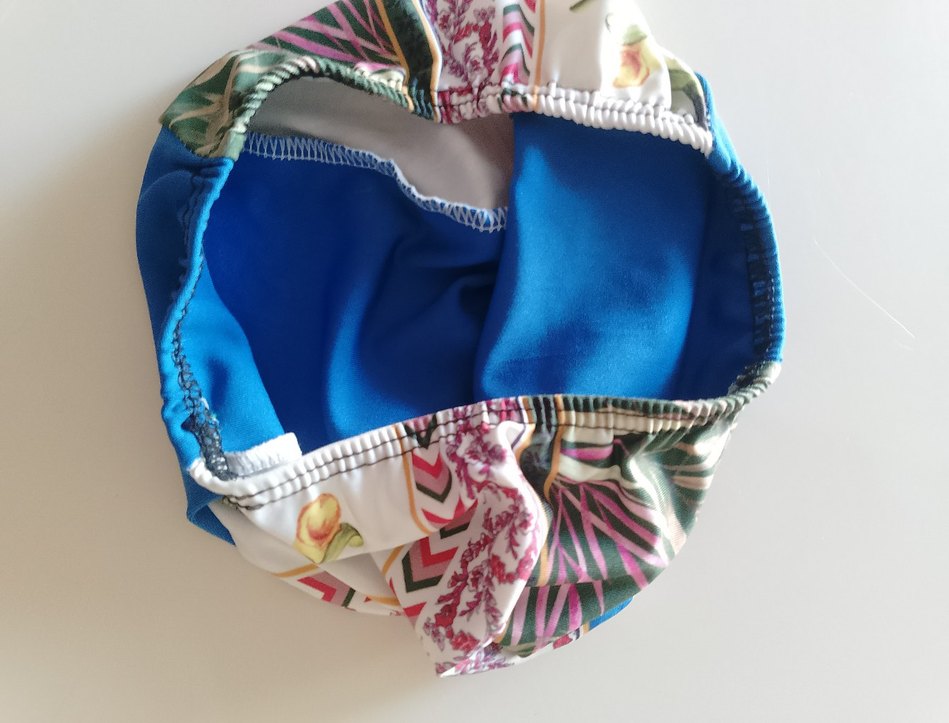 Renkli Desenli Mini Erkek saç bonesi - Görsel 4