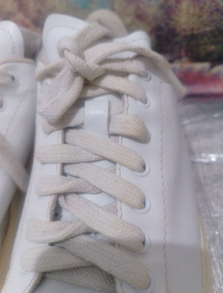 Beyaz Stiletto Topuklu Kadın Spor Ayakkabı - Görsel 2