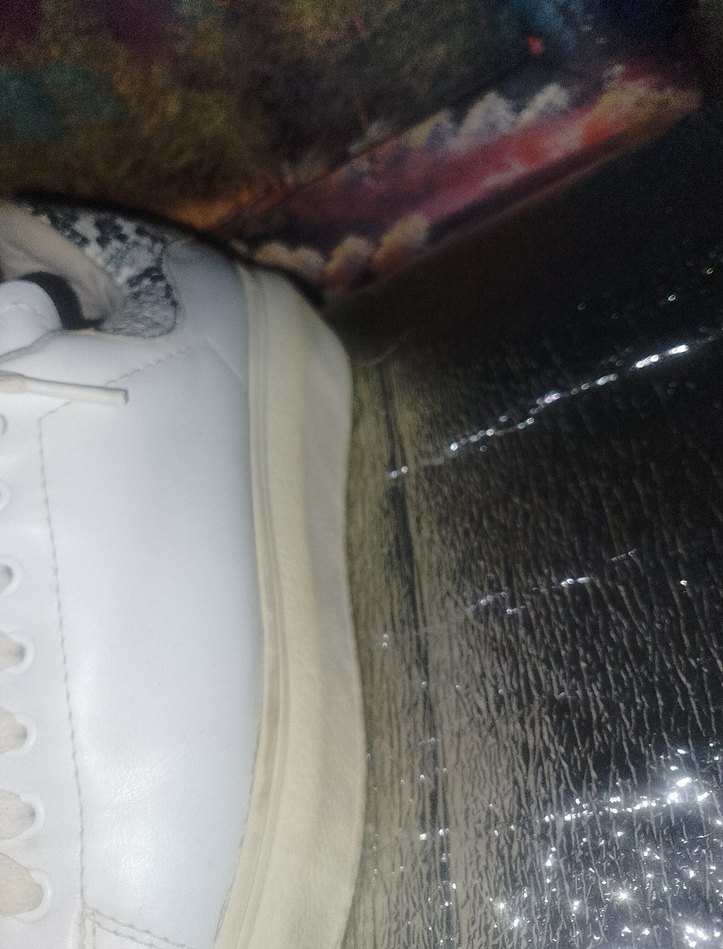 Beyaz Stiletto Topuklu Kadın Spor Ayakkabı - Görsel 4