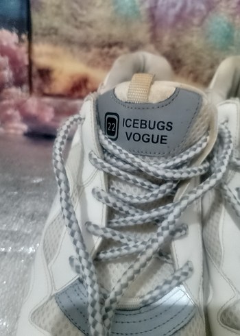 Yılan Desenli Beyaz Platform Spor Ayakkabı - Görsel 3