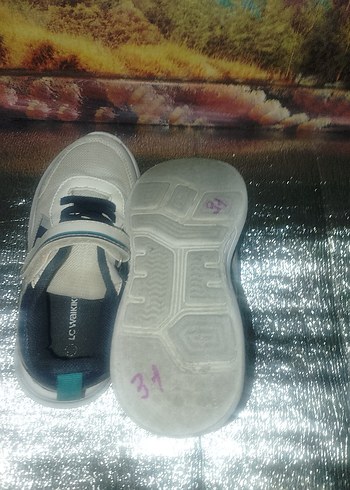 LC waikiki Gri Beyaz Erkek Çocuk Spor Ayakkabı - Görsel 5