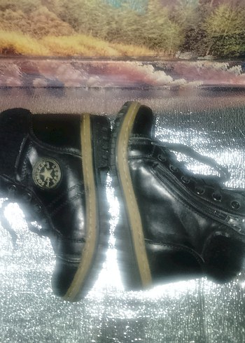 SOMICKS Siyah Yılan Desenli Dolgu Topuk Bot - Görsel 8