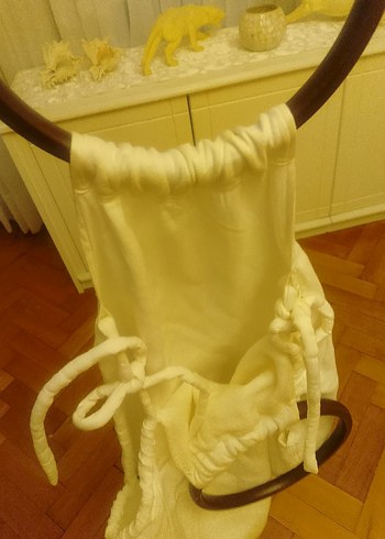 Beyaz pilaj ve günlük çanta - Görsel 7