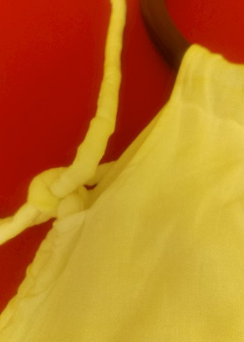 Beyaz pilaj ve günlük çanta - Görsel 2