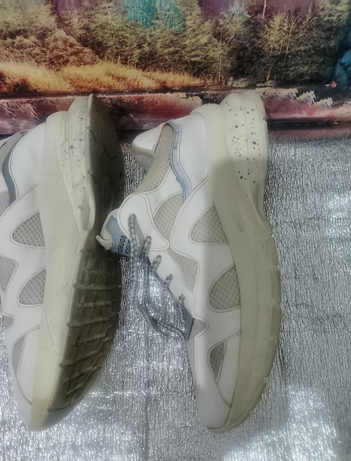 Beyaz Kadın Dolgu Topuklu Spor Ayakkabı - Görsel 5