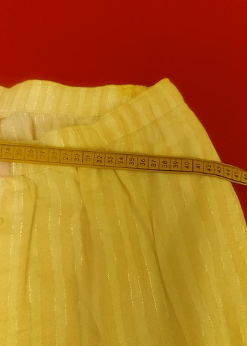 Beyaz Pilili Kadın Kumaş Psntolon - Görsel 6