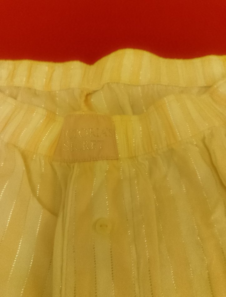 Beyaz Pilili Kadın Kumaş Psntolon - Görsel 4