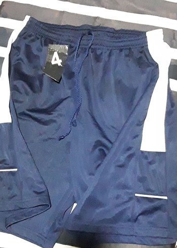 Mavi Çiçek Desenli Erkek Yüzücü Şortu - Görsel 4