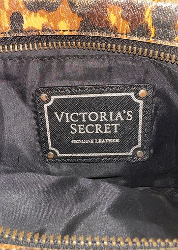 Victorias Secret Orjinal Leopar Kol Çantası - Görsel 3