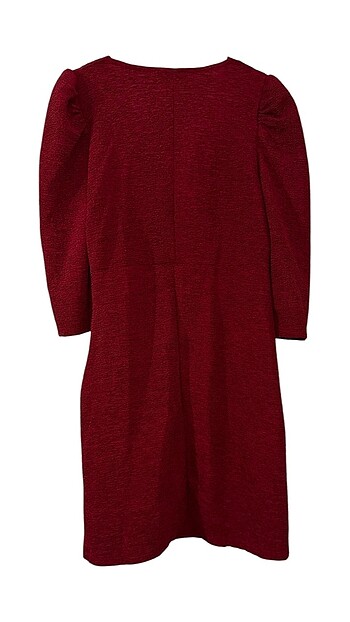 42 Beden Mudo Collection Bordo Elbise 42 Beden
