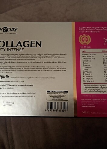  Beden Renk Day2day collagen