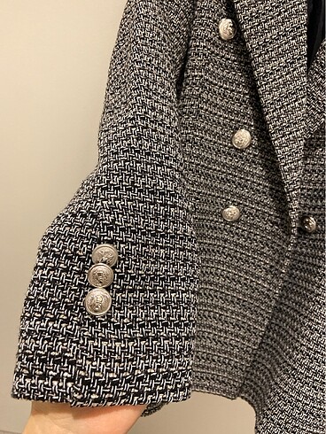 36 Beden siyah Renk Blazer ceket
