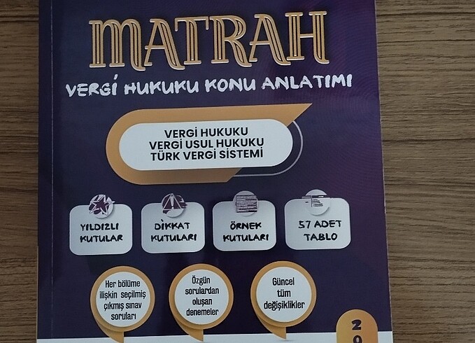 Matrah Vergi Hukuku Konu Anlatımı 
