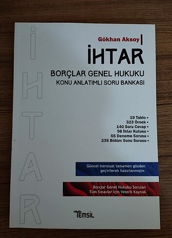 Borçlar Genel Konu Özeti 