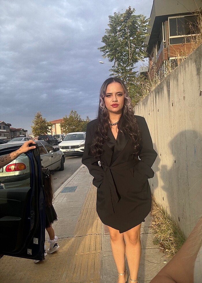 H&m ceket elbise - Görsel 3