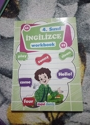 Mavı denız 4. Sınıf ıngılızce test kitabi