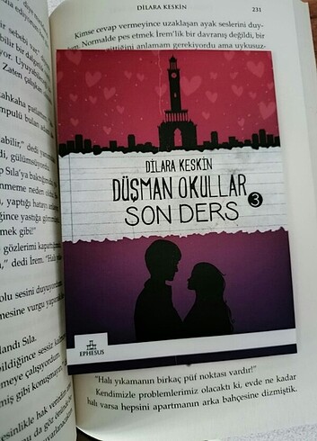 Beden Renk Dilara Keskin Düşman Okullar 3 - Son Ders (Ciltli)