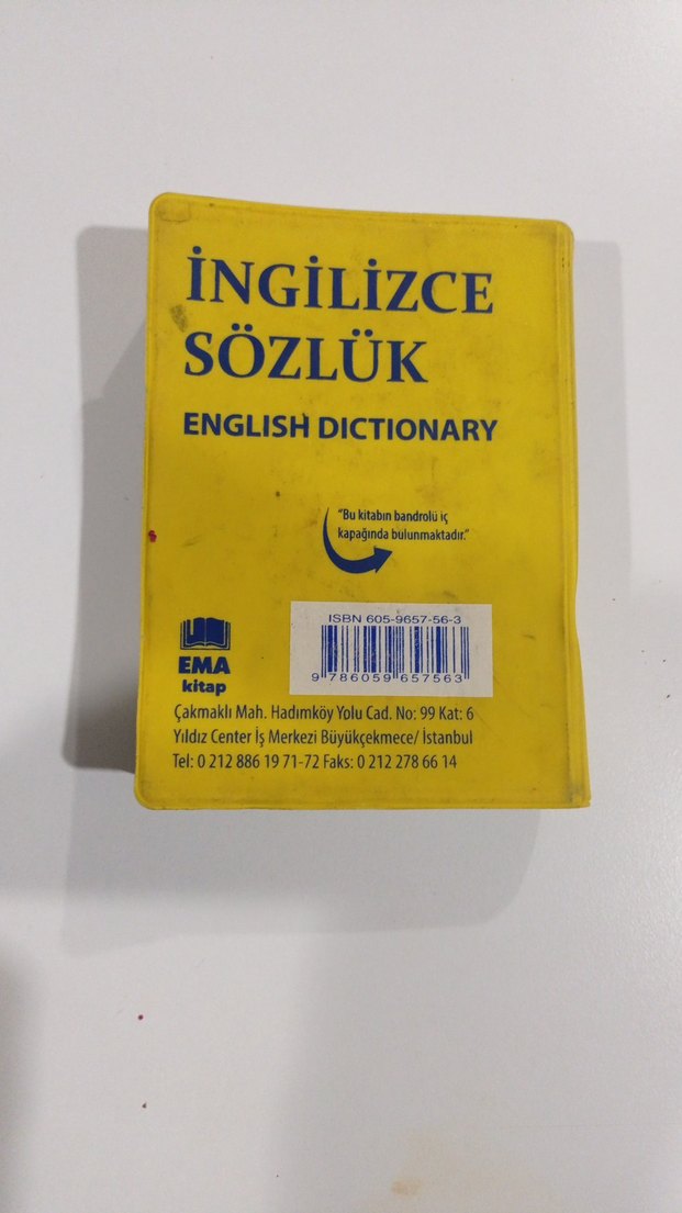 İngilizce-Türkçe Sözlük Örnek Cümleli - Görsel 2