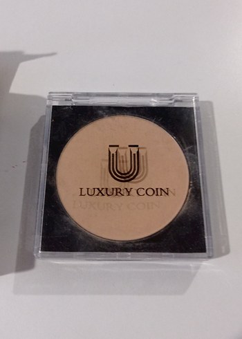 LUXURY COIN Koyu Bej Pudra İslam ve kuru kullanabilirsiniz - Görsel 2