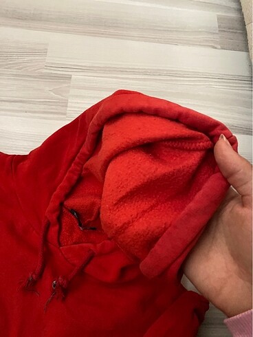 s Beden kırmızı Renk Sweatshirt