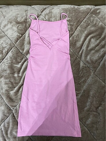 Bershka BERSHKA pembe elbise