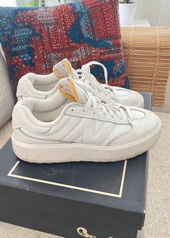 Beyaz Platform Topuklu Kadın Spor Ayakkabı - Görsel 2