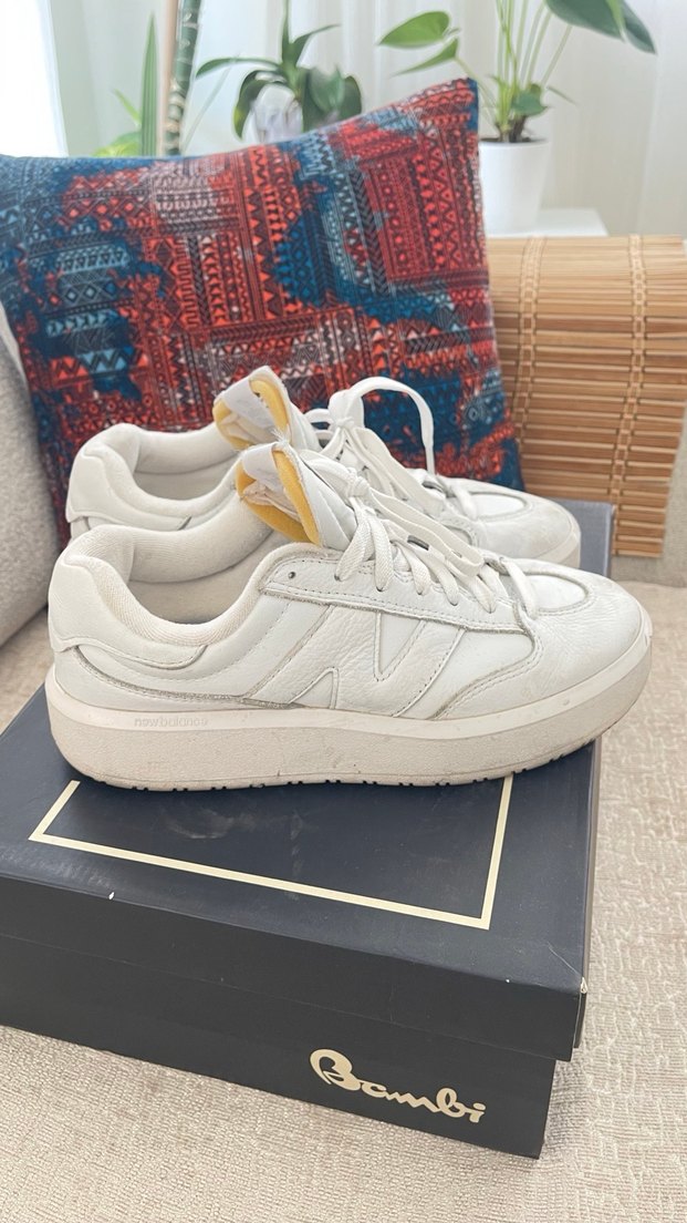 Beyaz Platform Topuklu Kadın Spor Ayakkabı - Görsel 2