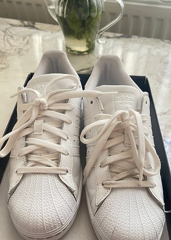 Beyaz Yüksek Topuklu Kadın Spor Ayakkabı - Görsel 7