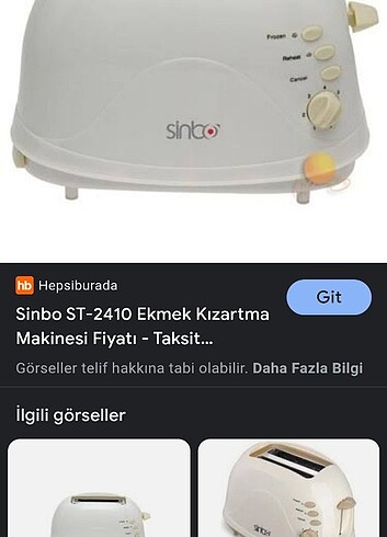 Ekmek kızartma Makinesi 