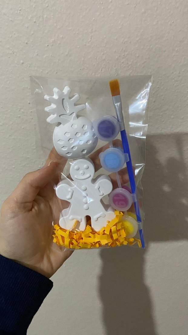 Beyaz Seramik Kız Büstü ve Boyama Seti - Görsel 5