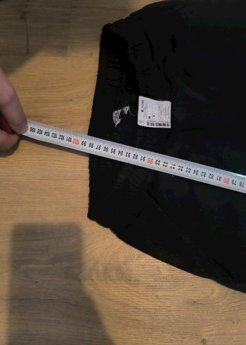 Siyah Rahat Kesim erkek Kumaş Pantolon - Görsel 3