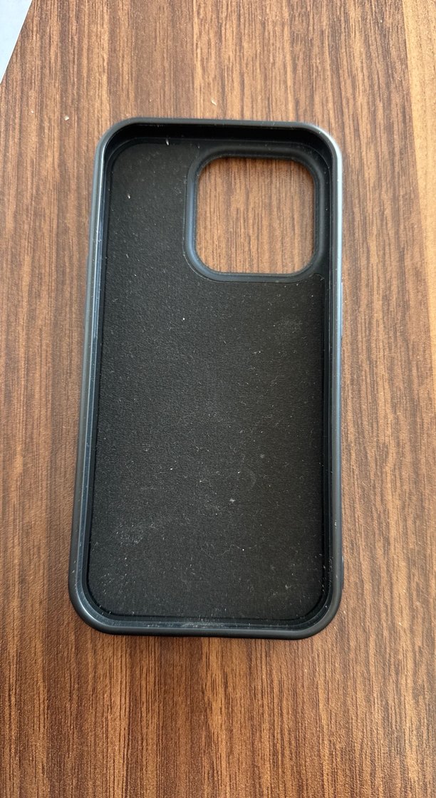 İPhone 15 Pro Boncuklu Siyah Bohem Telefon Kılıfı - Görsel 2