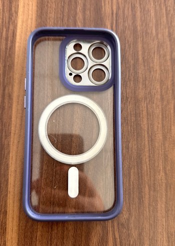 Apple 15 Pro için Düğmeli Bohem Gri Telefon Kılıfı - Görsel 2