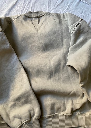 Diğer Bej Keten Kadın Sweatshirt