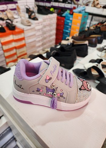Diğer Kız Çocuk Renkli Desenli Sneaker