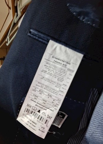 DS Damat Lacivert Erkek Ofis Takım Elbise Yelekli - Görsel 3