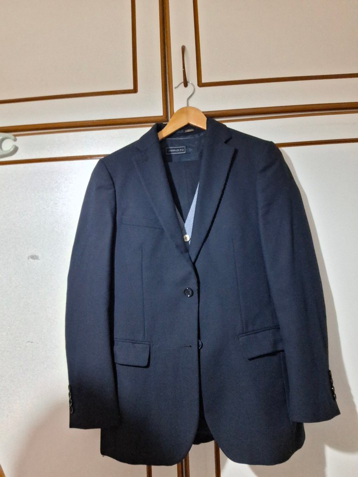 DS Damat Lacivert Erkek Ofis Takım Elbise Yelekli - Görsel 2