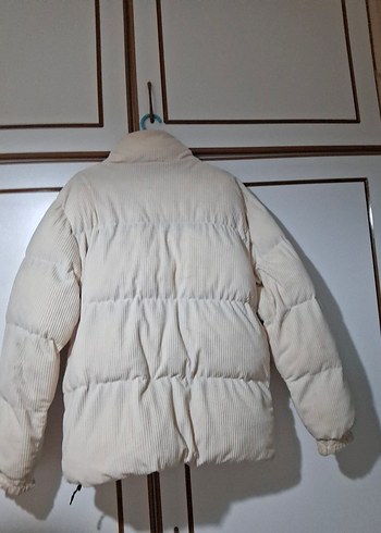 Krem Kışlık Mont - Görsel 2