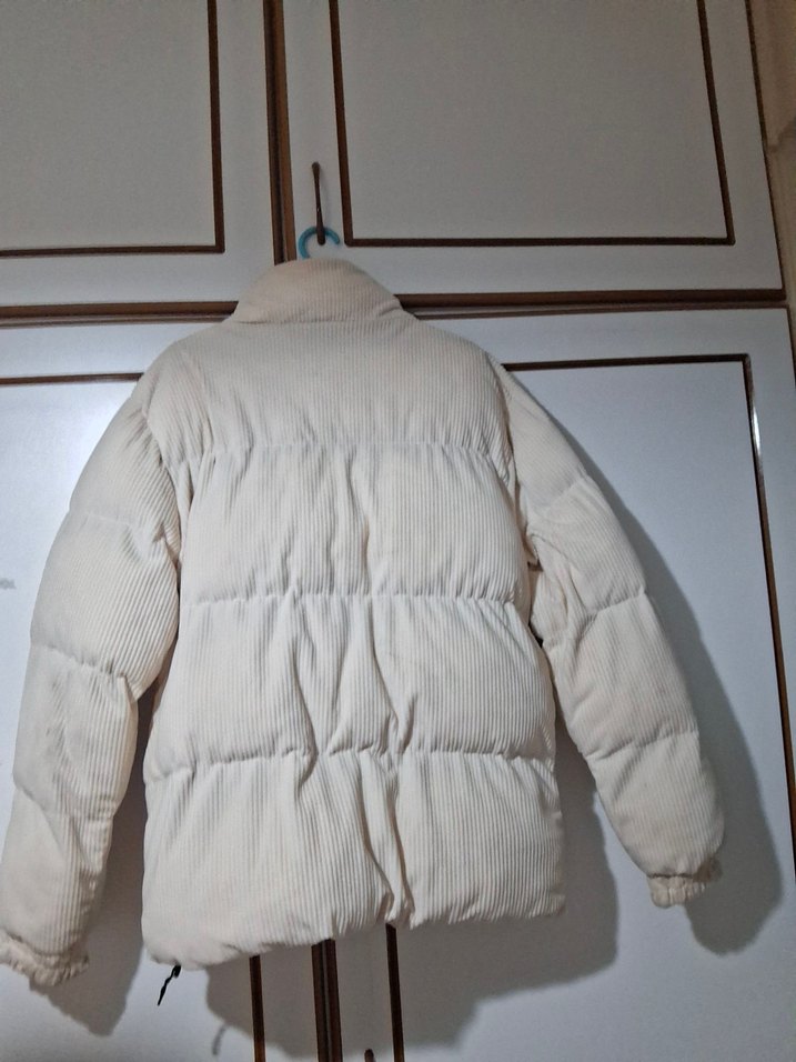 Krem Kışlık Mont - Görsel 2